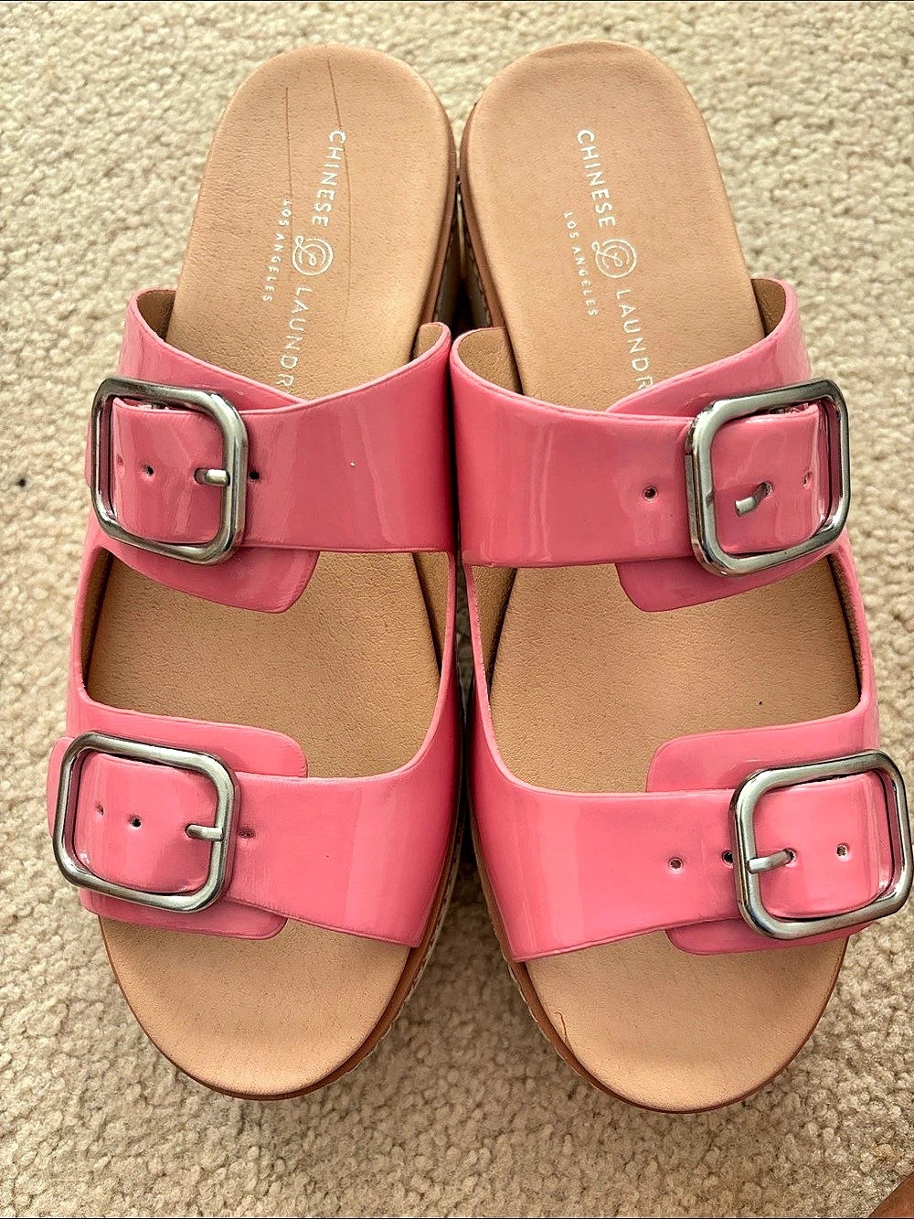 Chinese Laundry Surfs Up Platform Sandal Pink Sandals